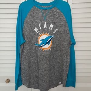 Miami Dolphins Long Sleeve TShirt 2XL